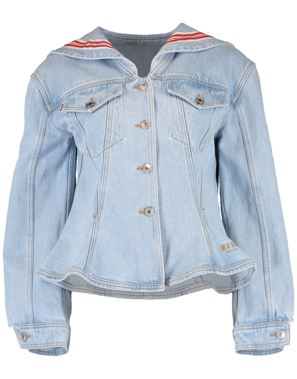 MSGM-Sailor Denim Jacket-