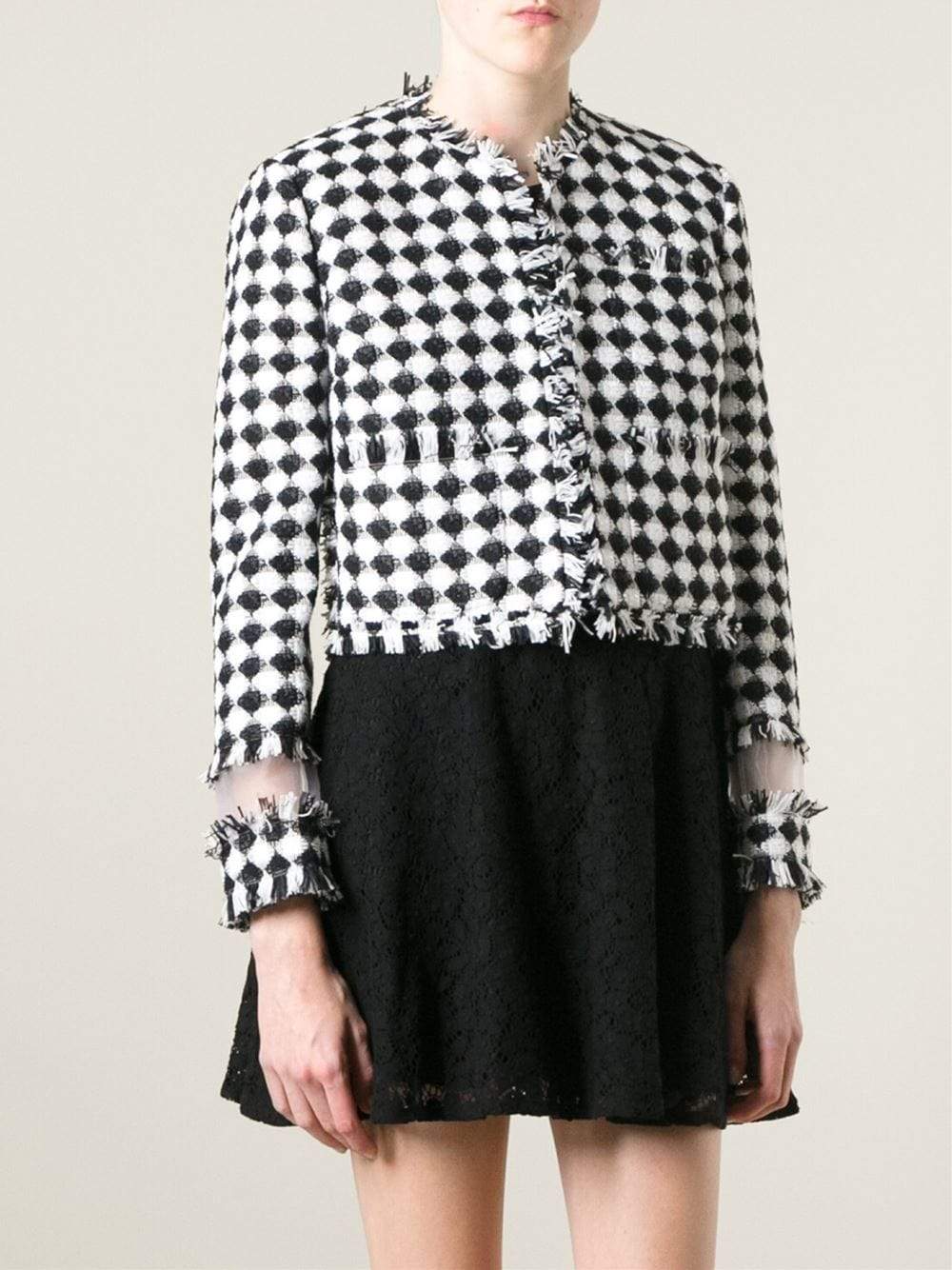 MSGM-Tweed Jacket-