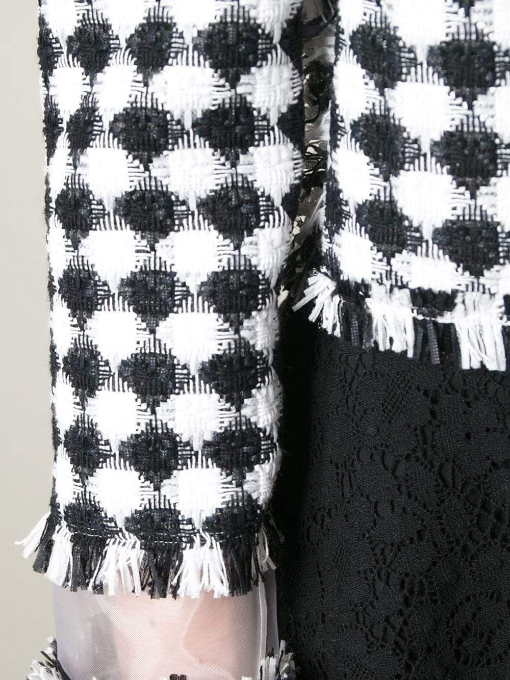 MSGM-Tweed Jacket-