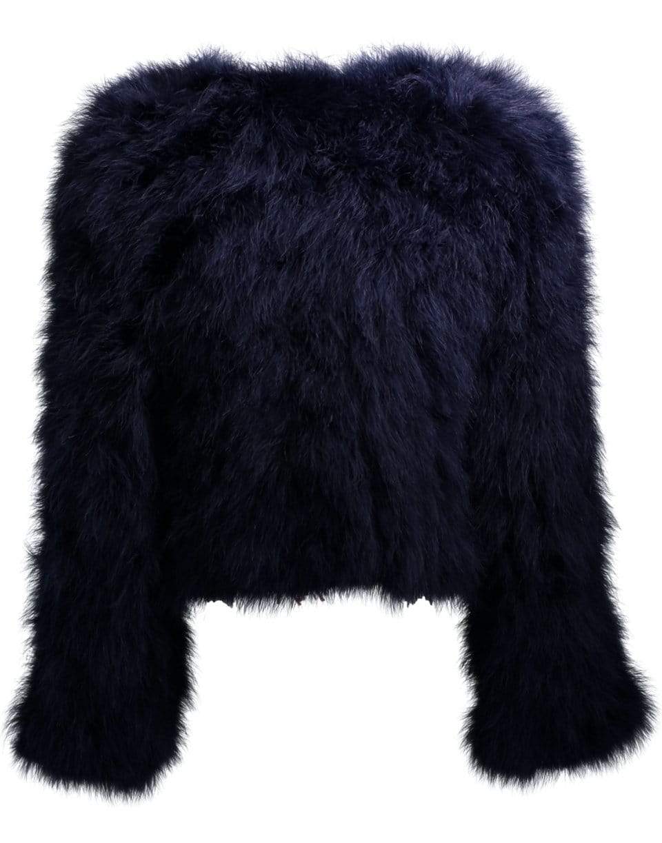 MSGM-Turkey Feather Chubby Sweater-