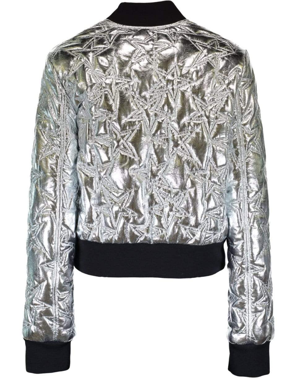 MSGM-Silver Star Bomber Jacket-