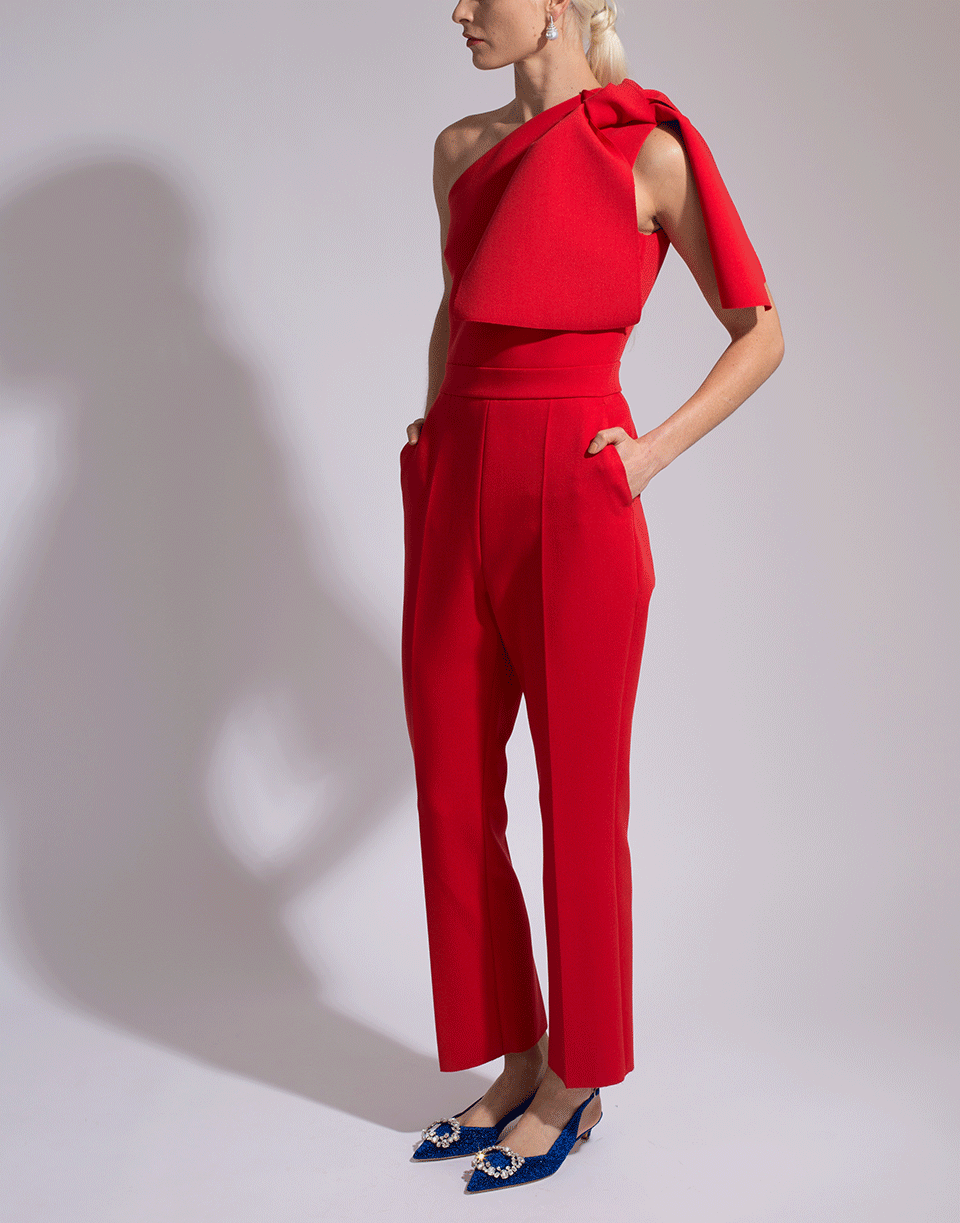 MSGM-One Shoulder Jumpsuit-