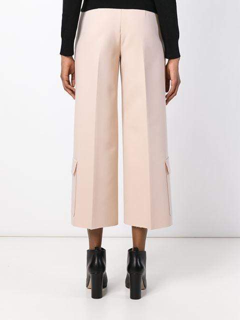 MSGM-Cropped Side Pocket Pant-