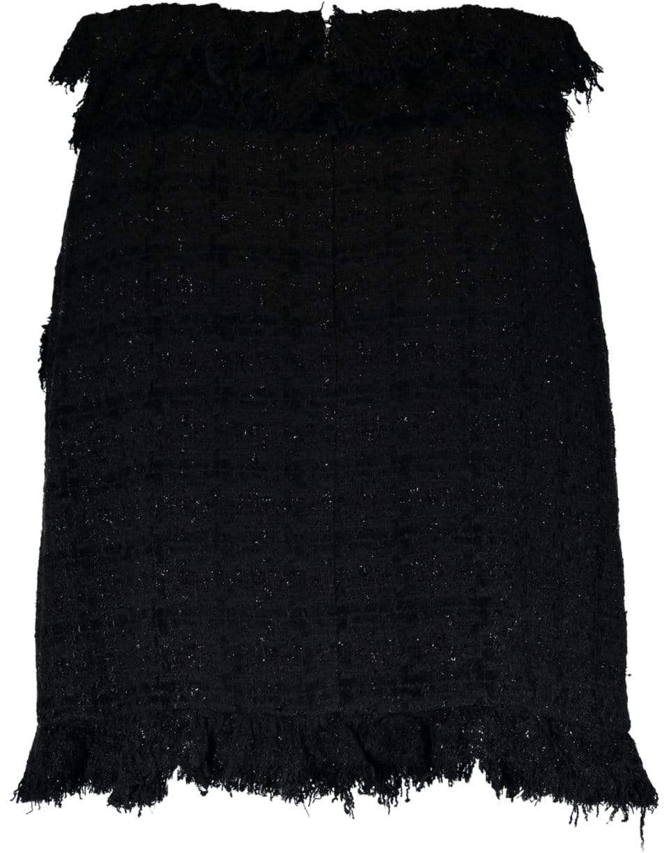 MSGM-Tweed Skirt-
