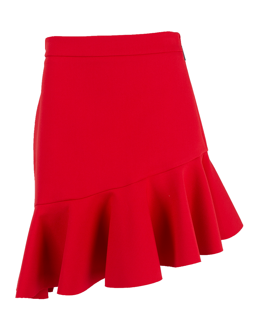 MSGM-Asymmetrical Ruffle Skirt-