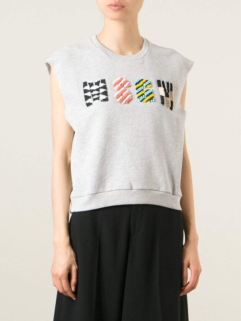 MSGM-Sweatshirt Tee-