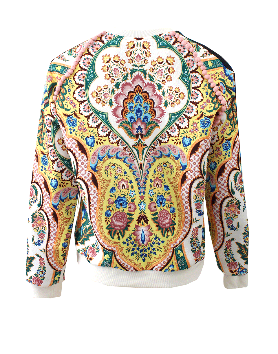 MSGM-Pom Pom Printed Sweatshirt-