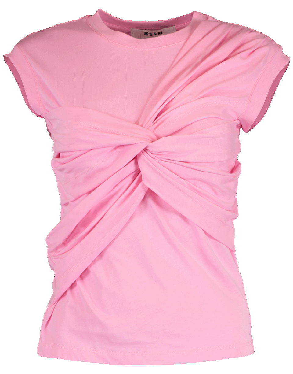 MSGM-Twist Front Tee-