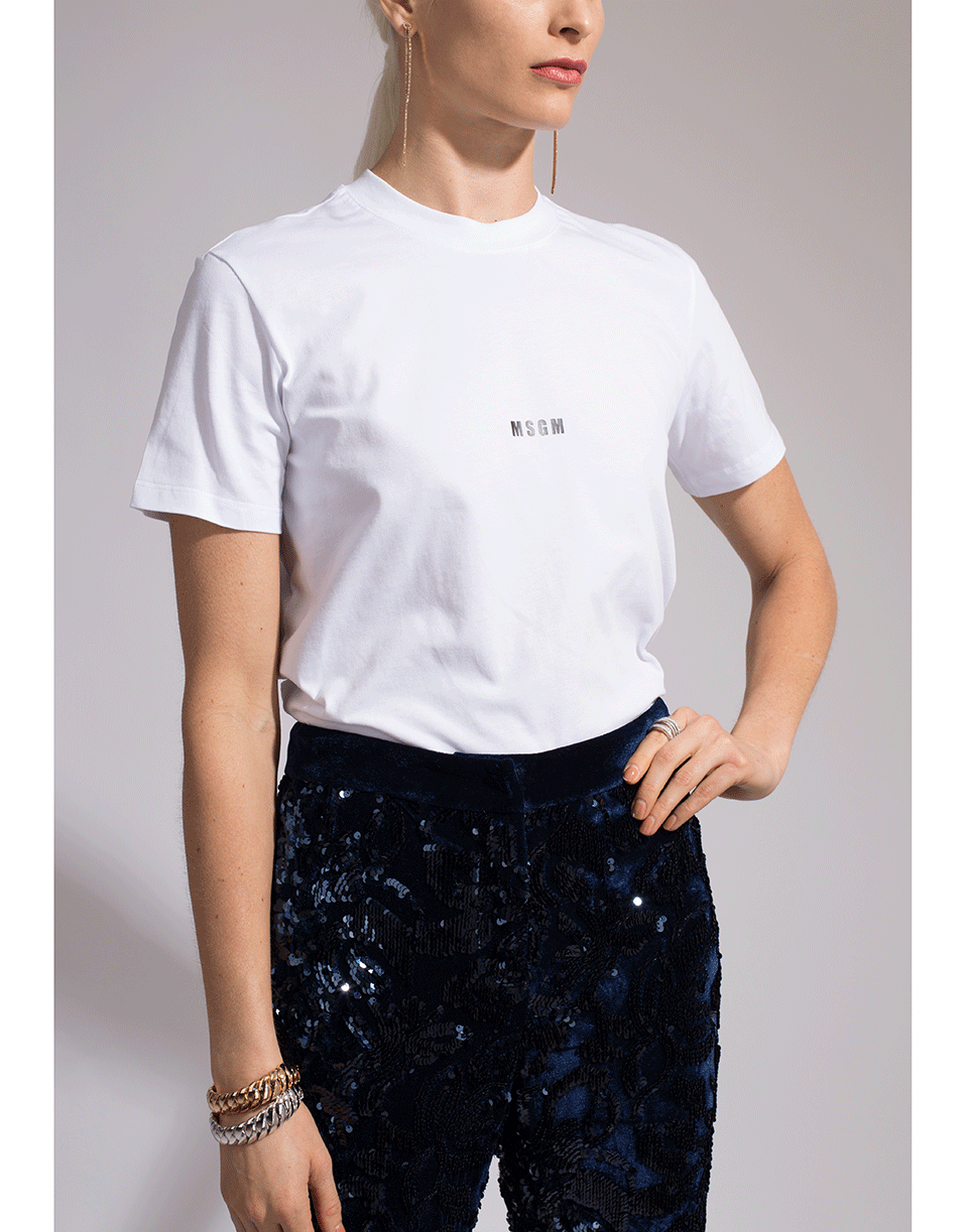 MSGM-MSGM On Front Tee-