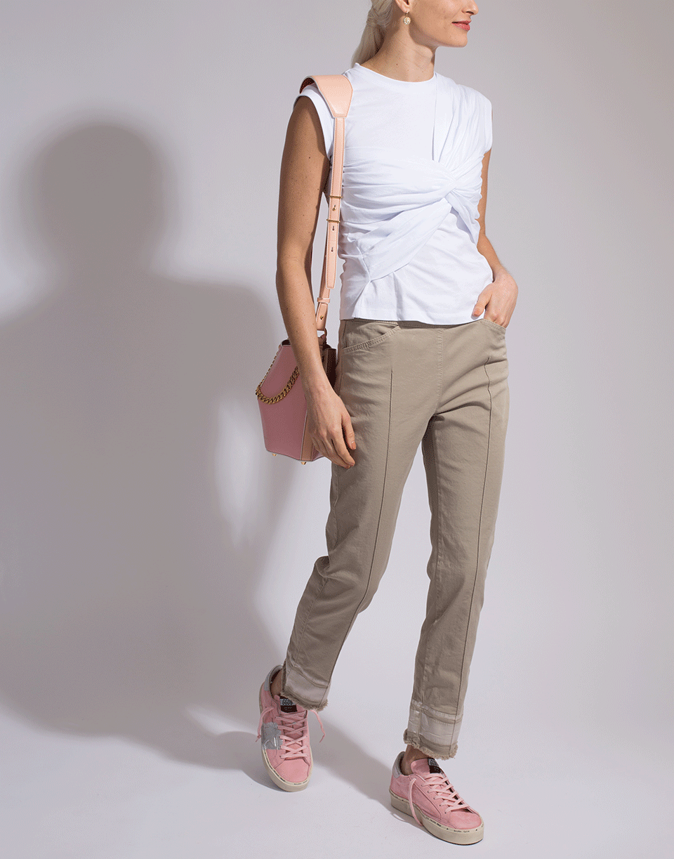 MSGM-Twist Front Tee-