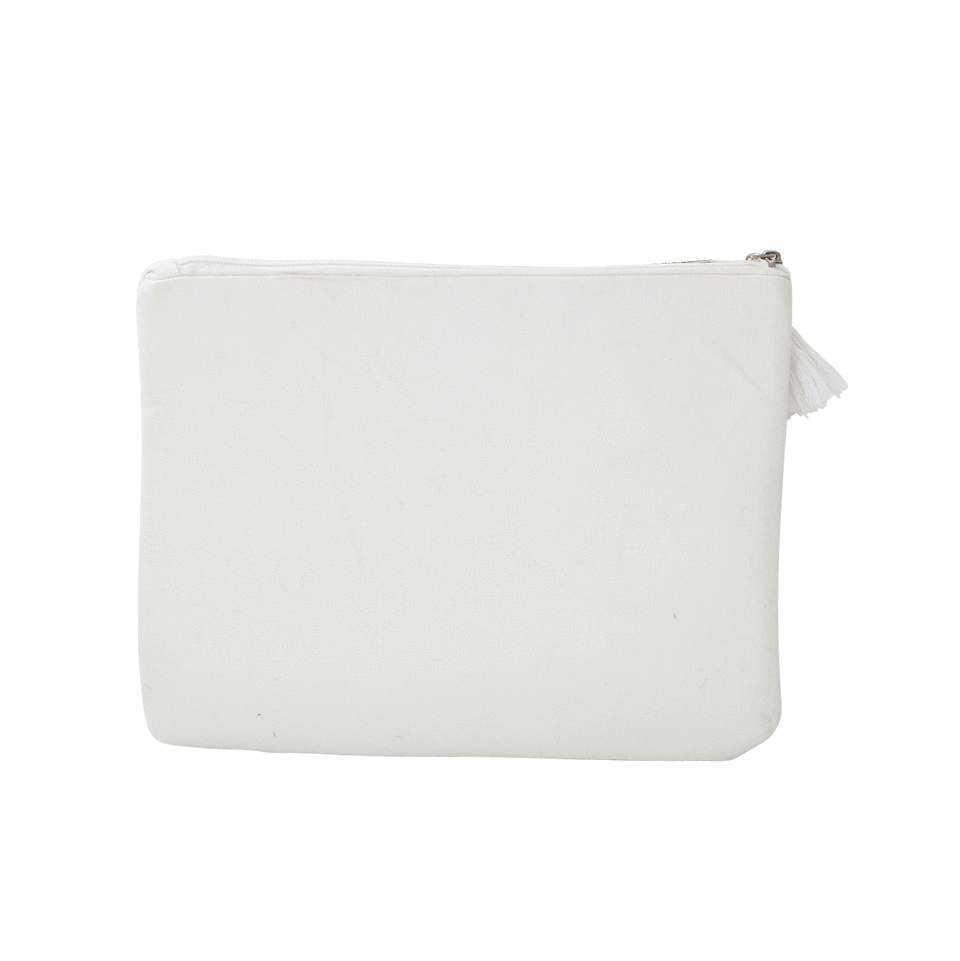 MUCHE ET MUCHETTE-Moroccan Mirrored Clutch-OFF WHITE