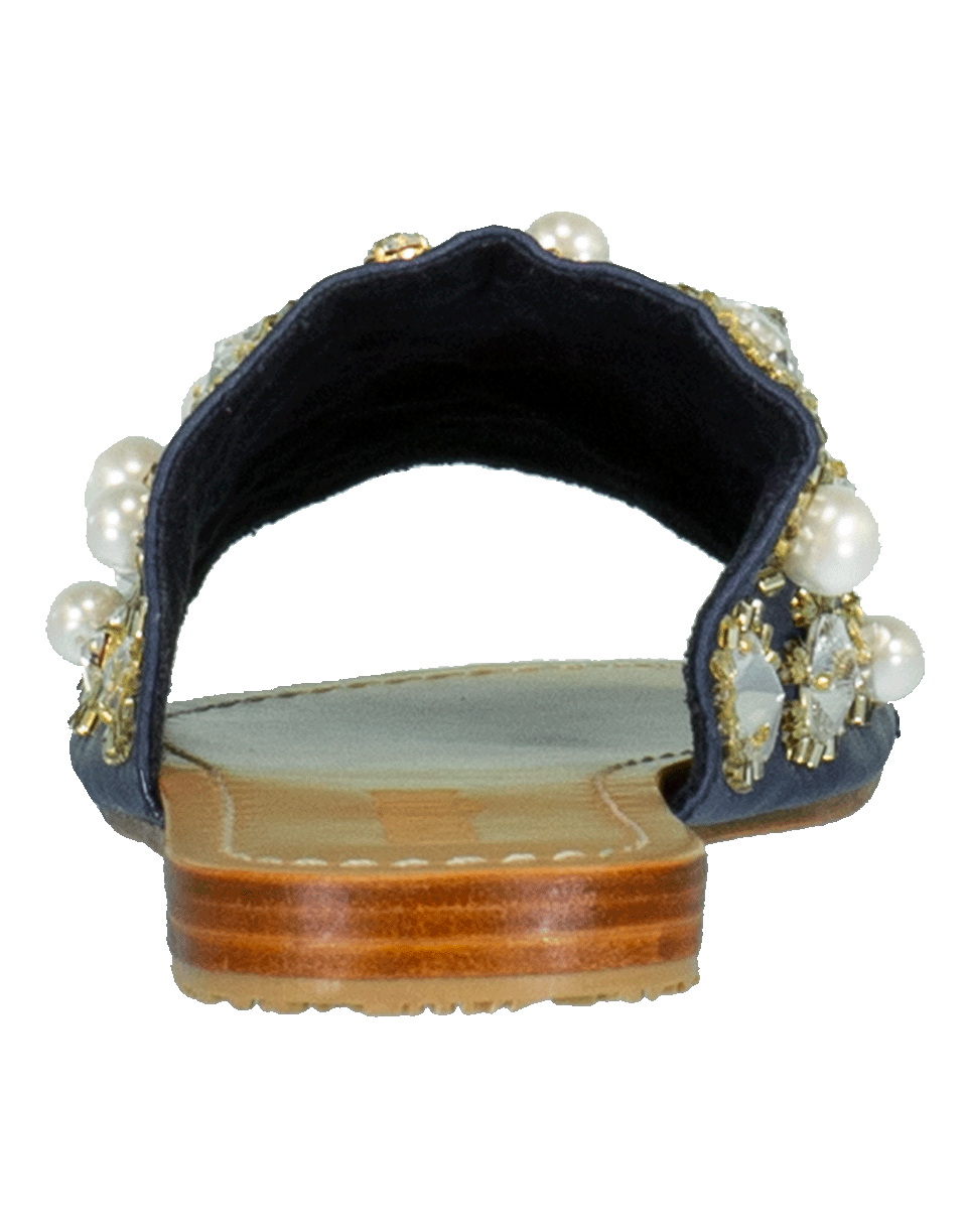 MYSTIQUE-Pearl Embellished Slide-