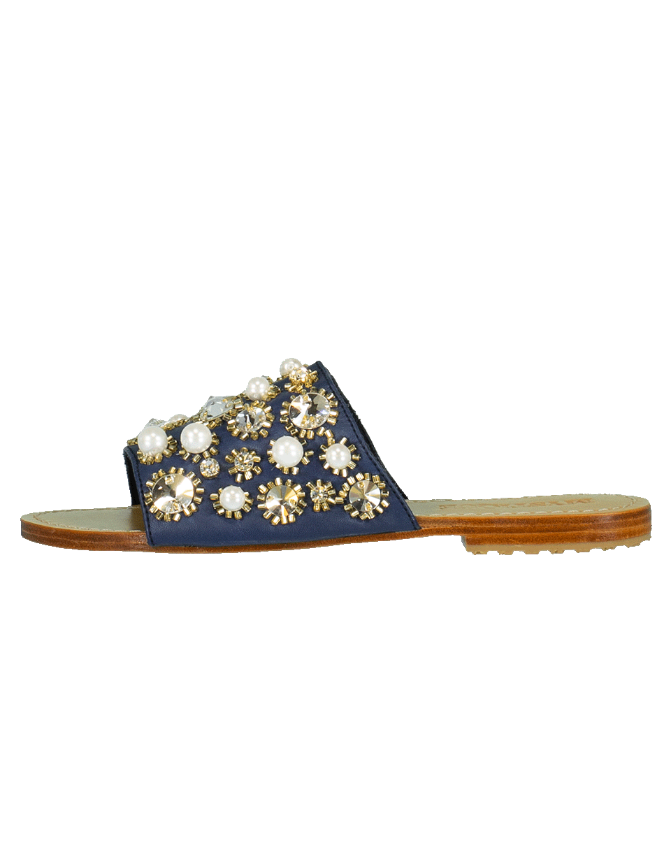 MYSTIQUE-Pearl Embellished Slide-