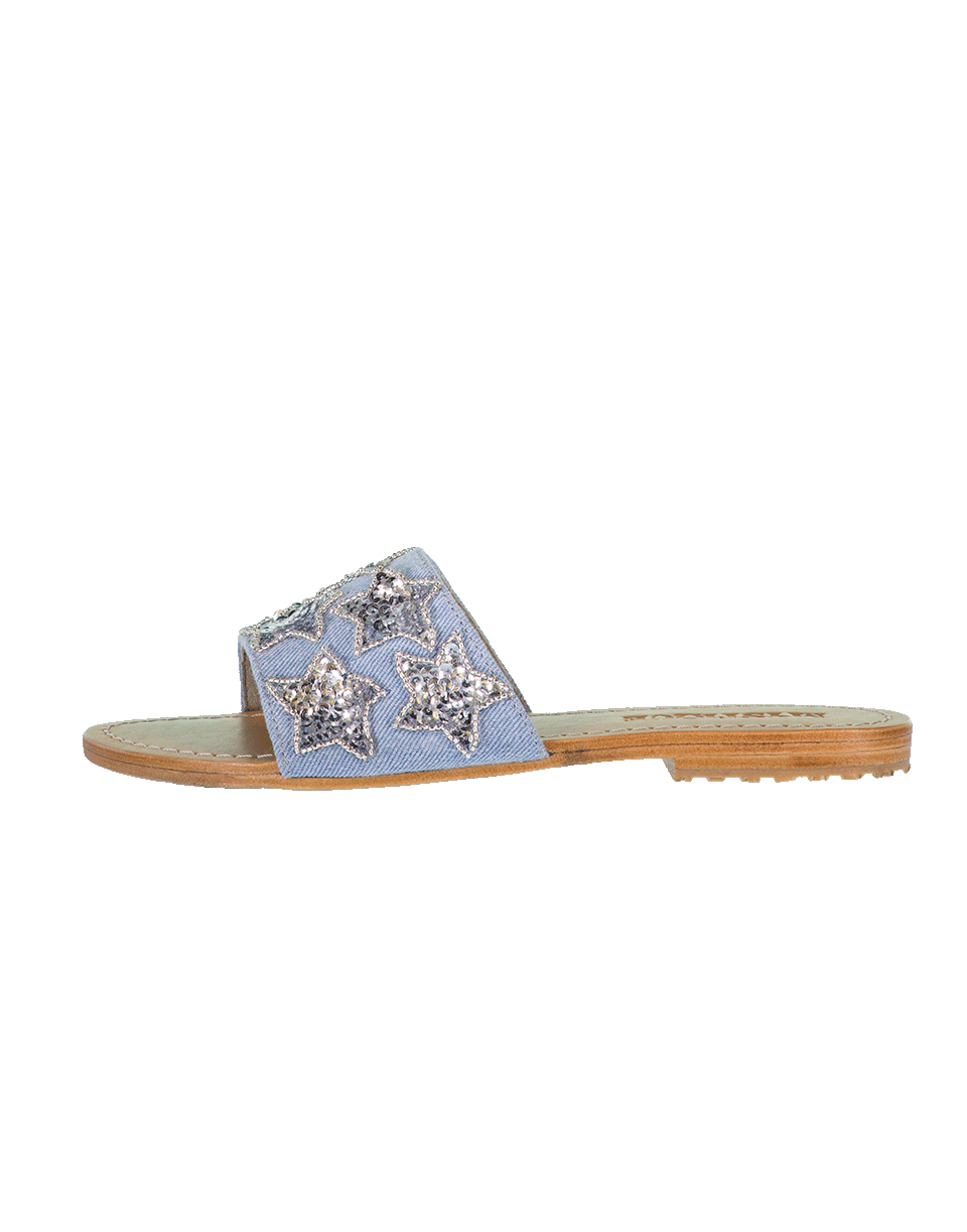 MYSTIQUE-Star Denim Slide-