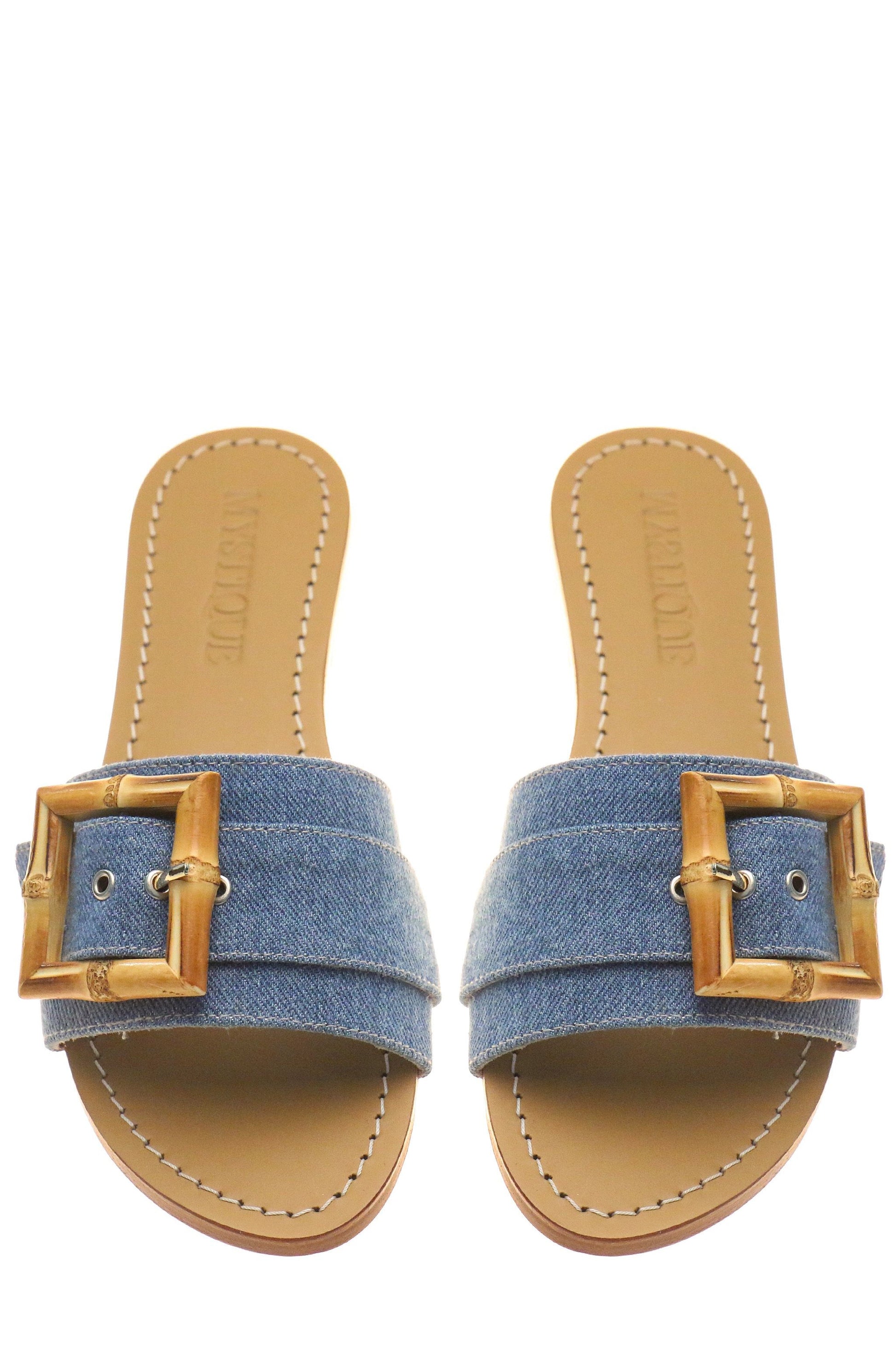 MYSTIQUE-Denim Sandal-