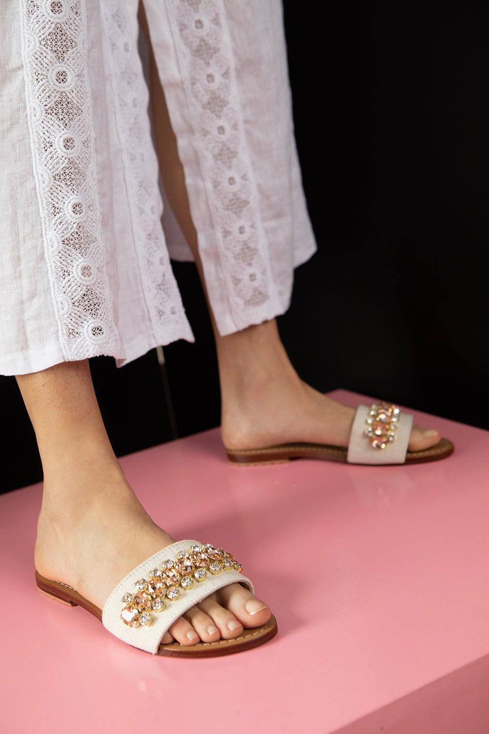 MYSTIQUE-Gem Slide Sandal-