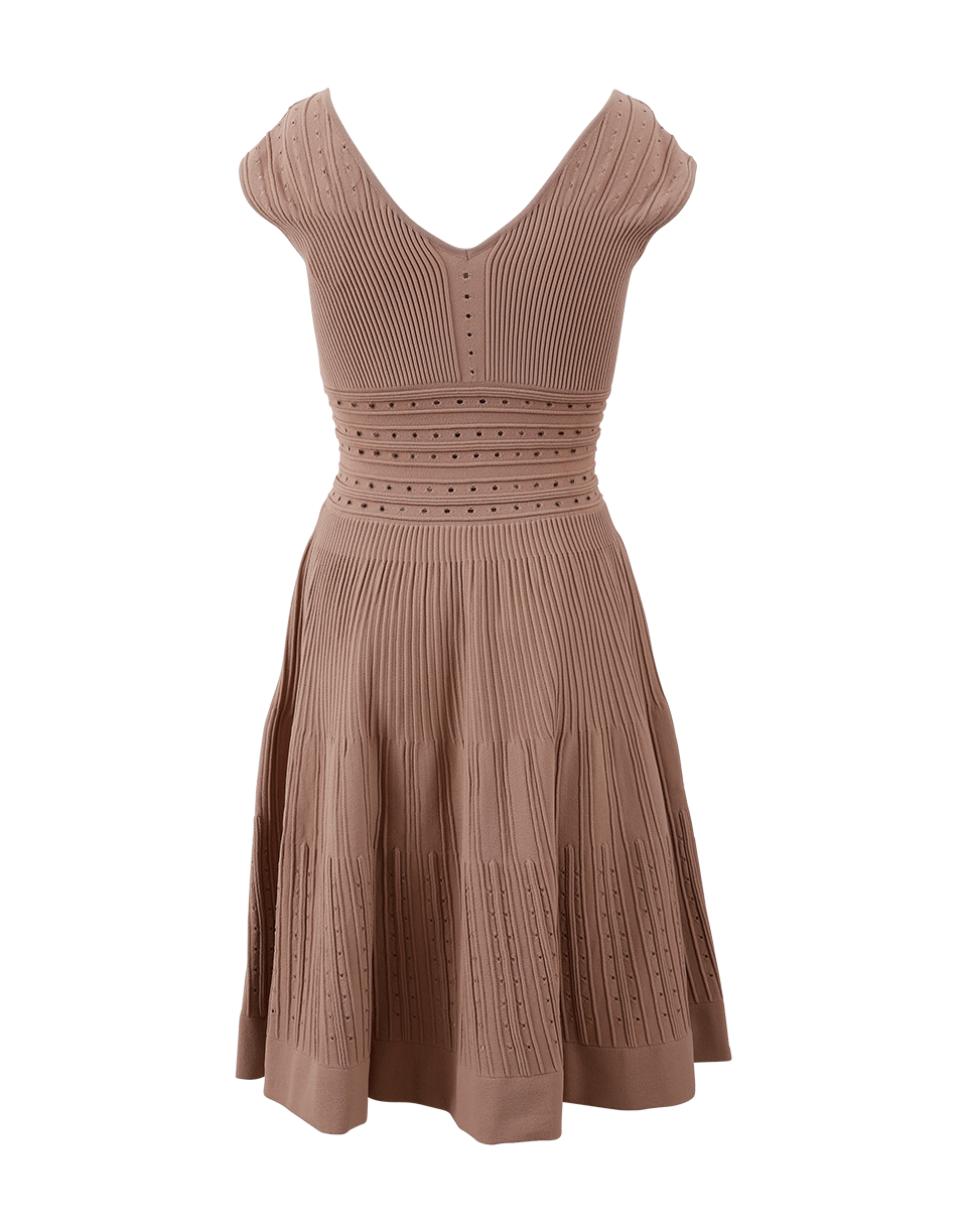 N0.21-Flounce Bottom Knit Dress-
