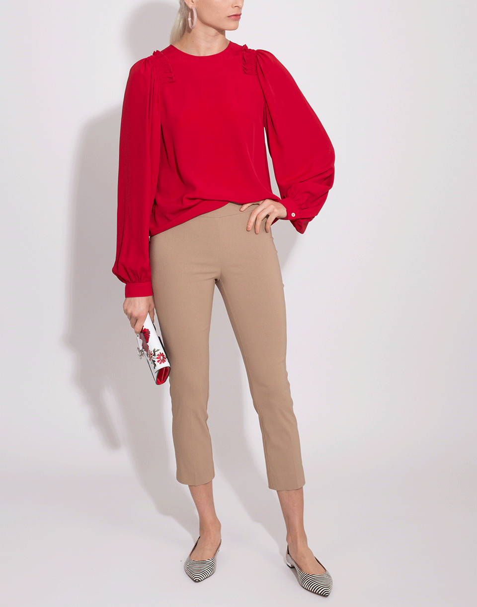 N0.21-Volume Sleeve Blouse-
