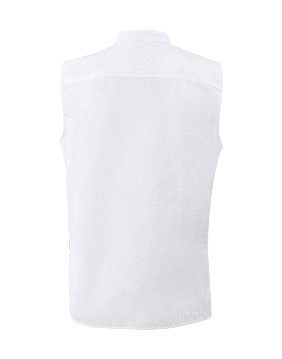 N0.21-Lace Front Cotton Blouse-