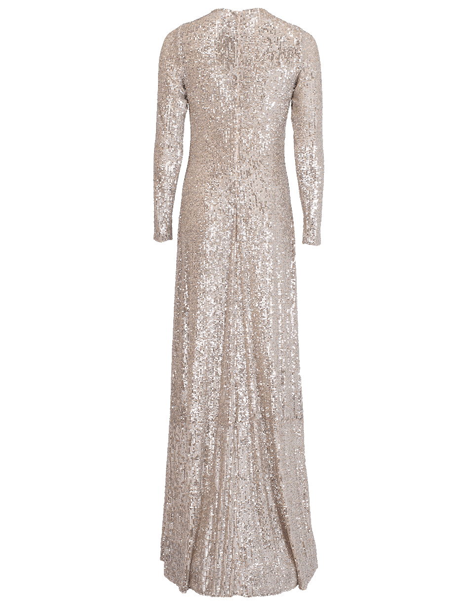 NAEEM KHAN-Sequin Knit Gown-
