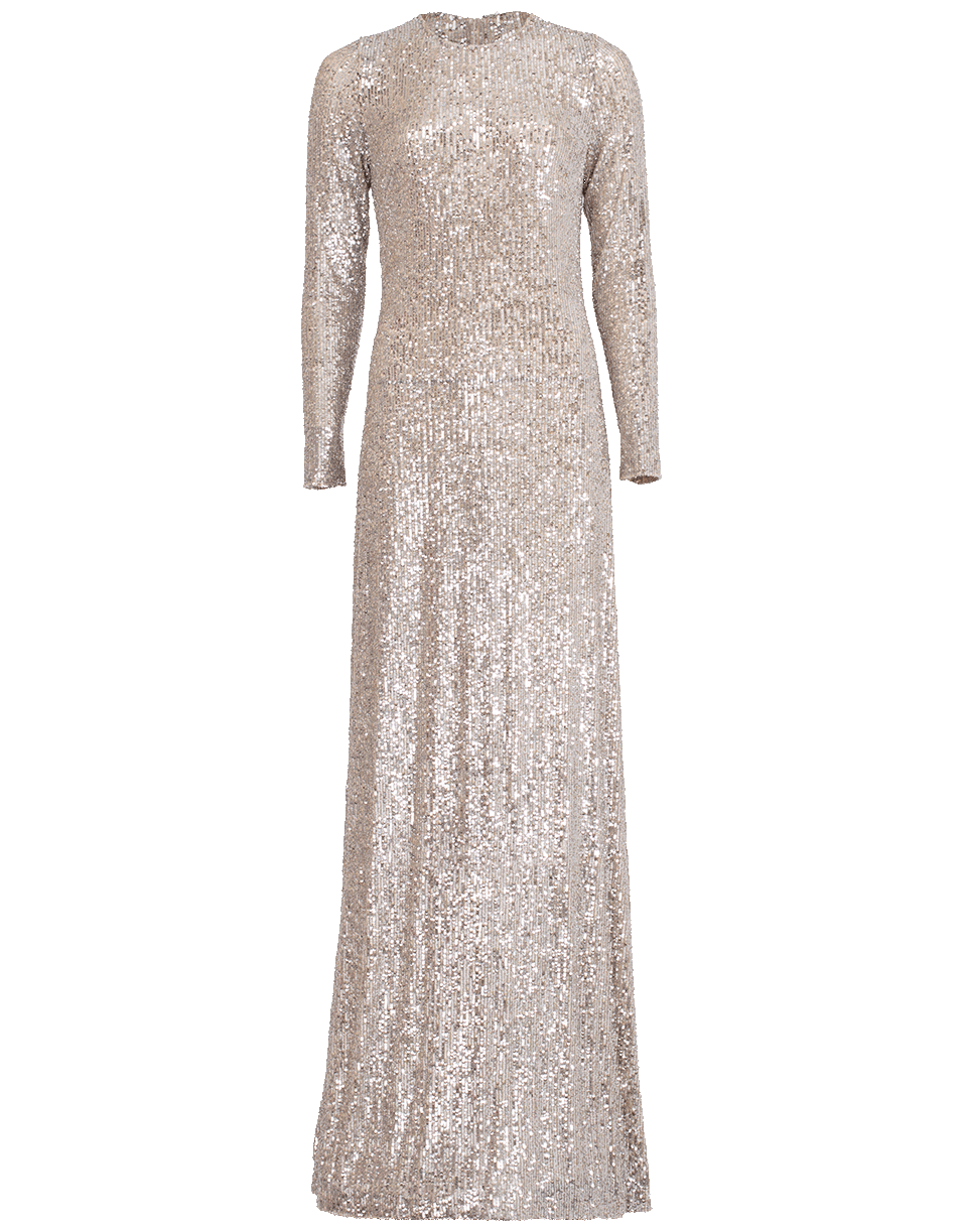 NAEEM KHAN-Sequin Knit Gown-