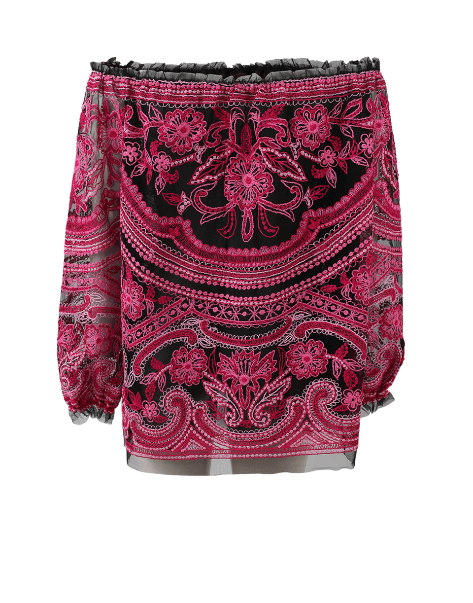 NAEEM KHAN-Embroidered Blouse-