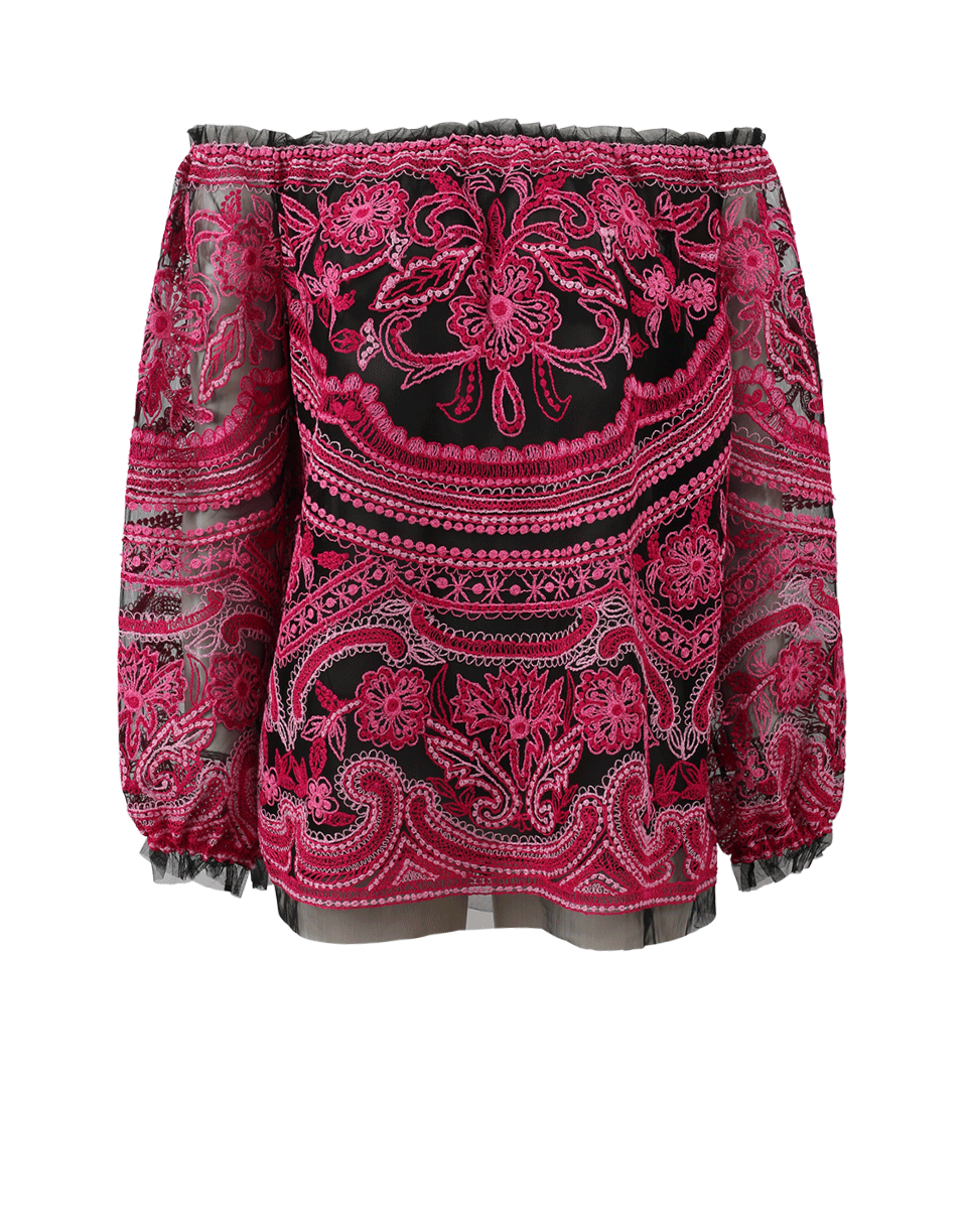 NAEEM KHAN-Embroidered Blouse-