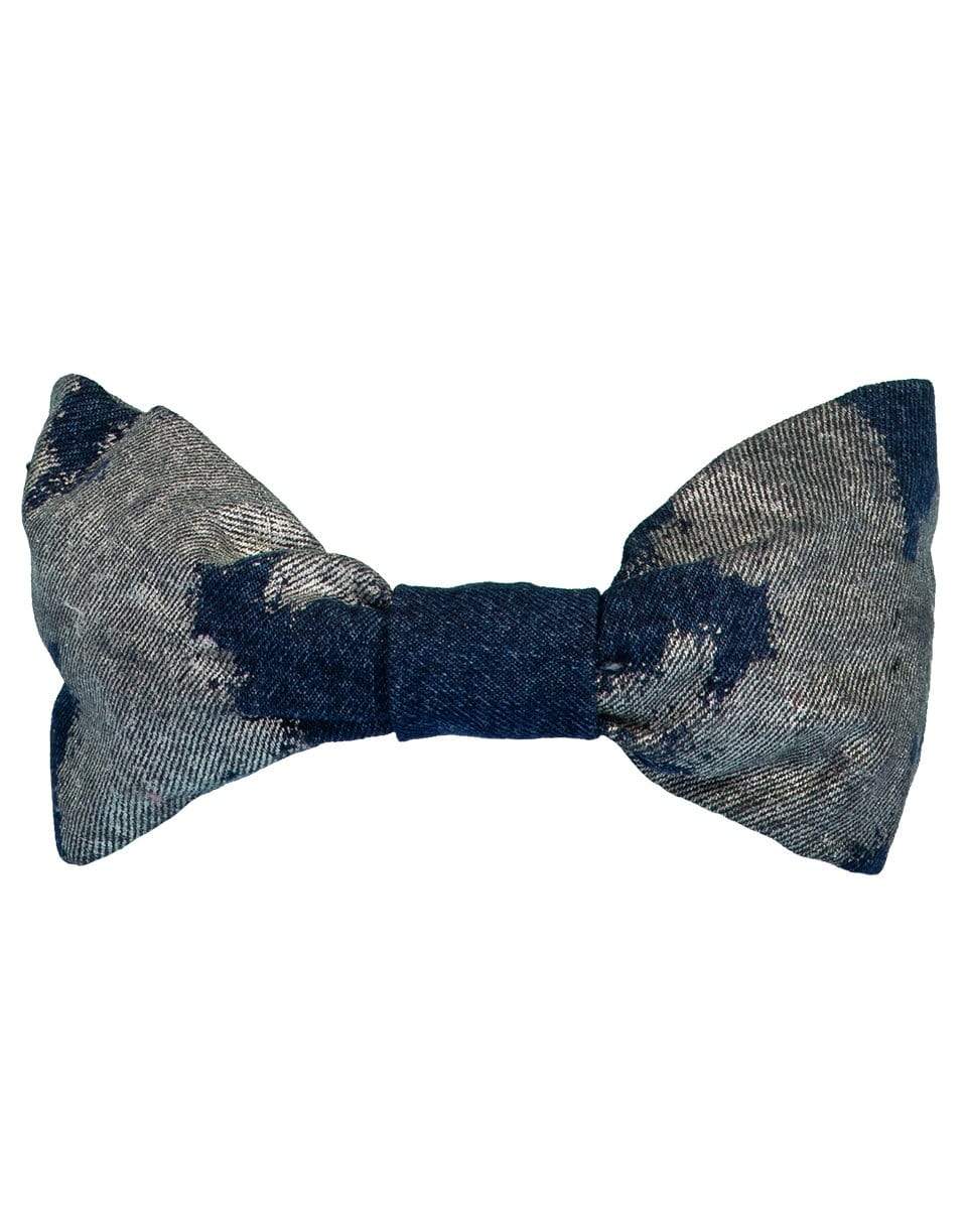 NAMJOSH-Silver Foil Headband-BLU/SIL