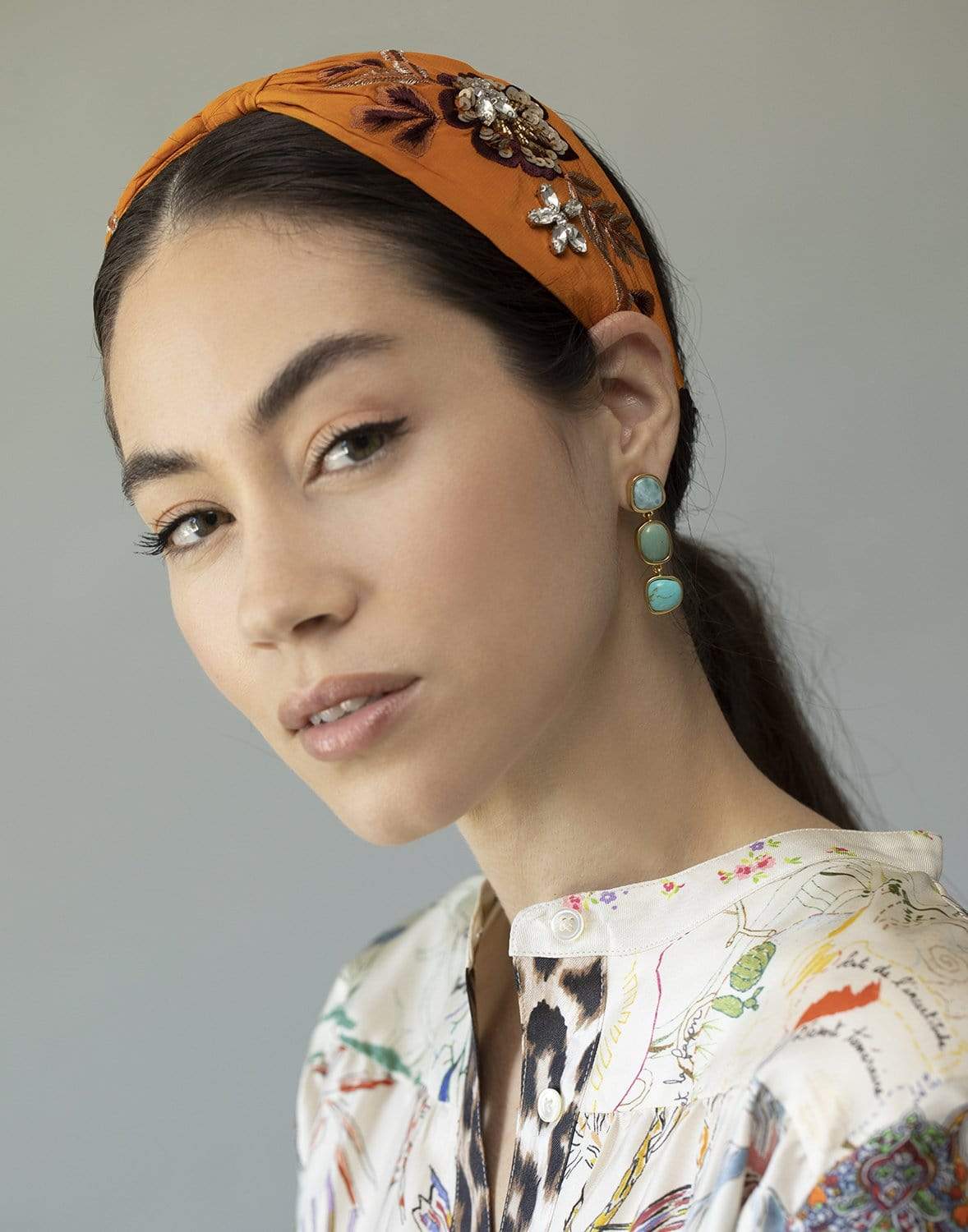 NAMJOSH-Baroque Gold Headband-GOLD
