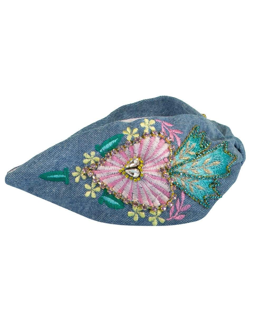 NAMJOSH-Denim Heart Headband-HEART