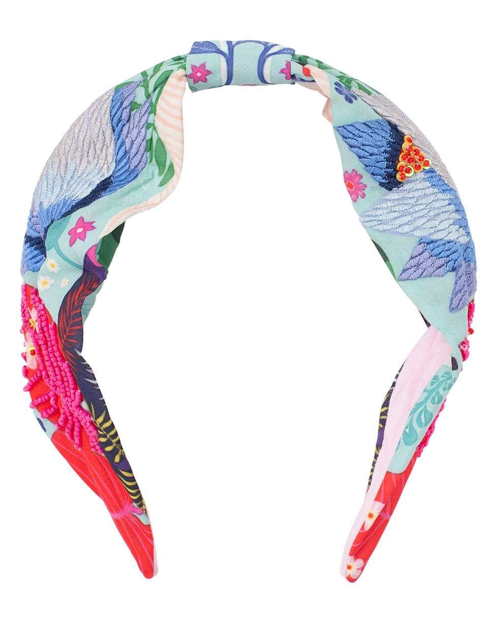 NAMJOSH-Lotus Headband-BLUE