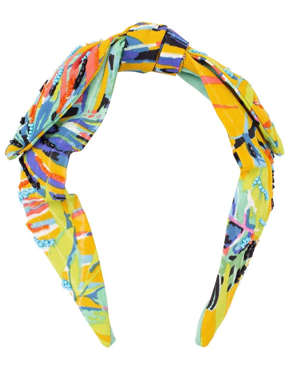 NAMJOSH-Beaded Bow Headband-MULTI