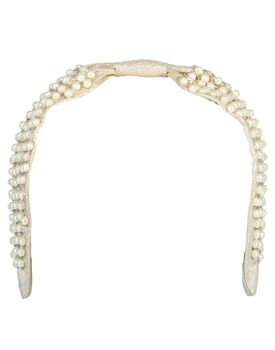 NAMJOSH-Pearl Metallic Headband-SILVER