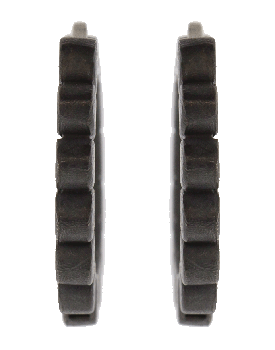 NANCY NEWBERG-Oxidized Daisy Huggies-SILVER