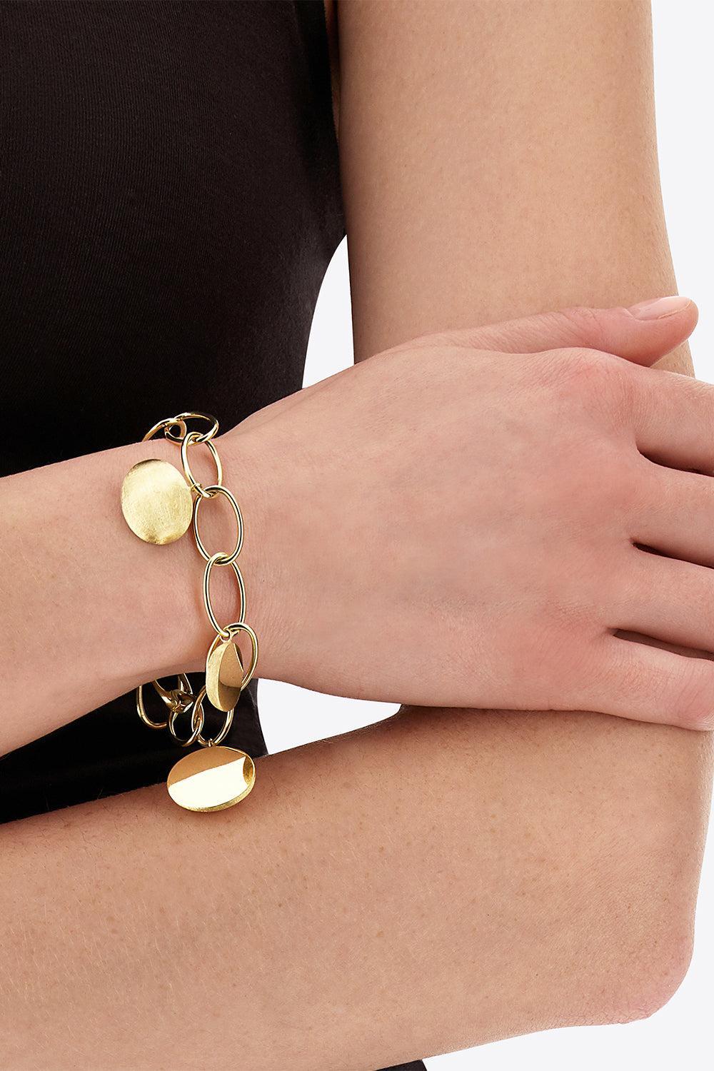  Boules Sway Link Bracelet-YELLOW GOLD-JEWELRYFINE JEWELBRACELET O-NANIS 