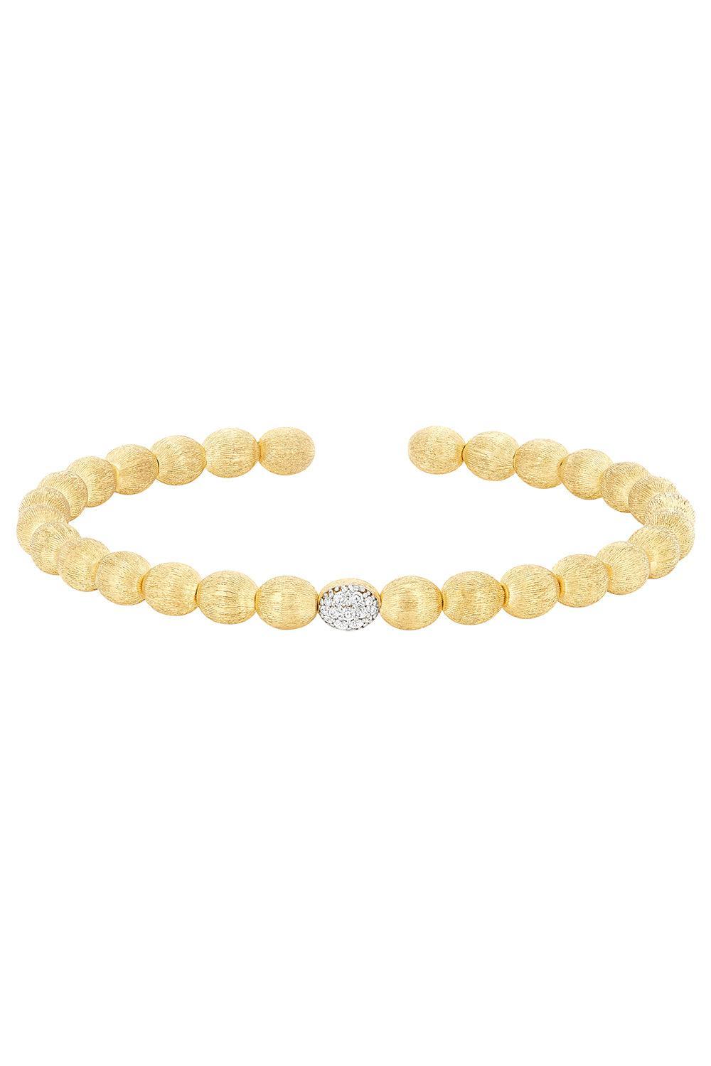 Diamond Round Dancing In The Rain Bracelet - Yellow Gold