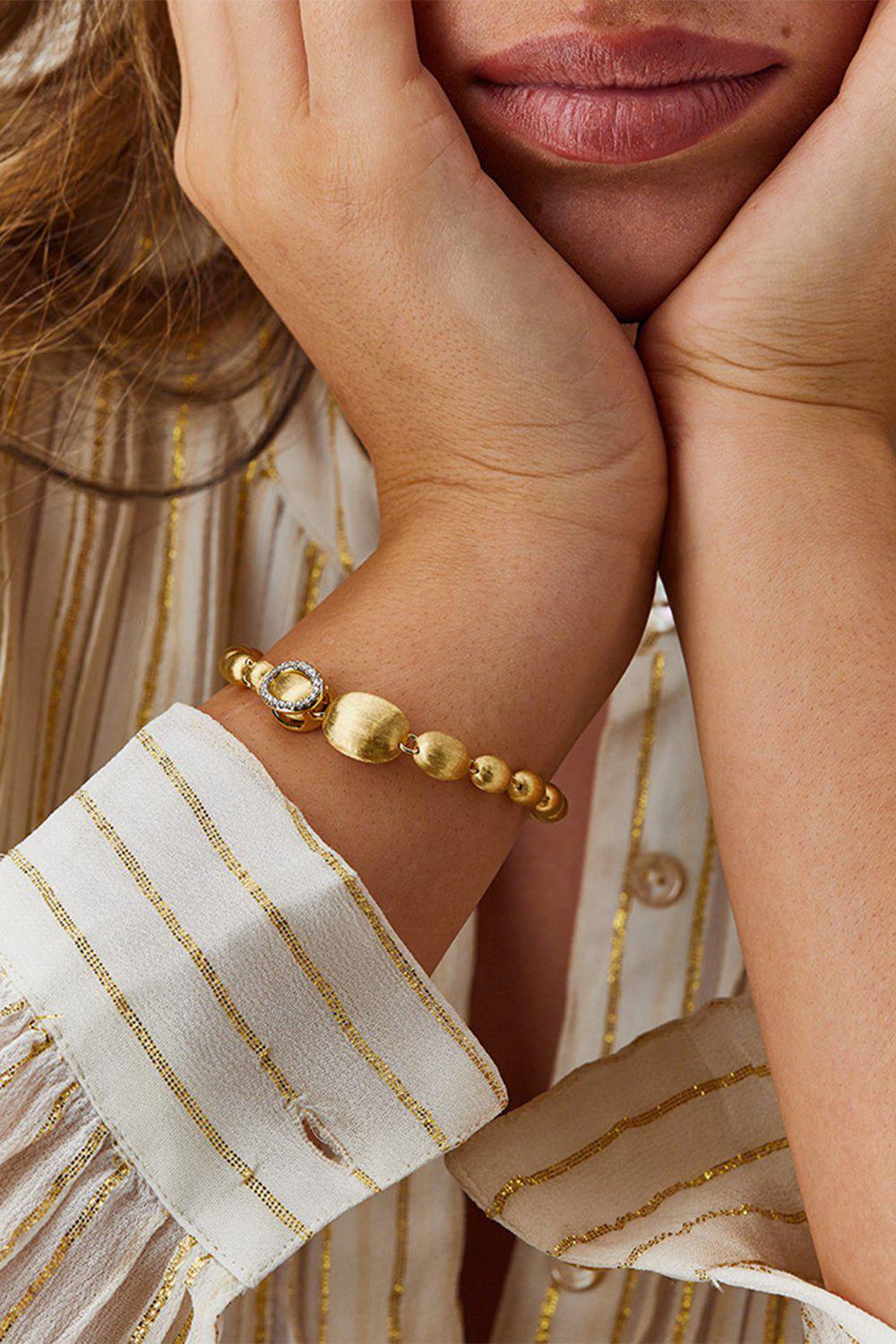 NANIS-Ivy Diamond Bracelet-YELLOW GOLD