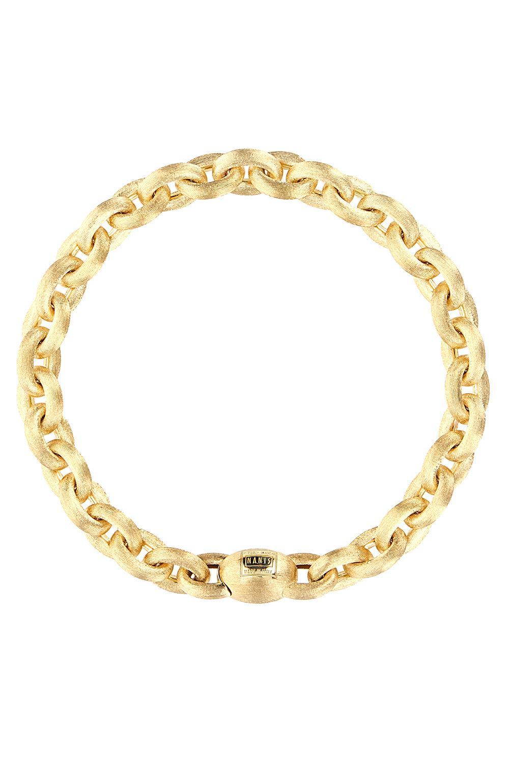 Libera Aura Link Bracelet-YELLOW GOLD-JEWELRYFINE JEWELBRACELET O-NANIS