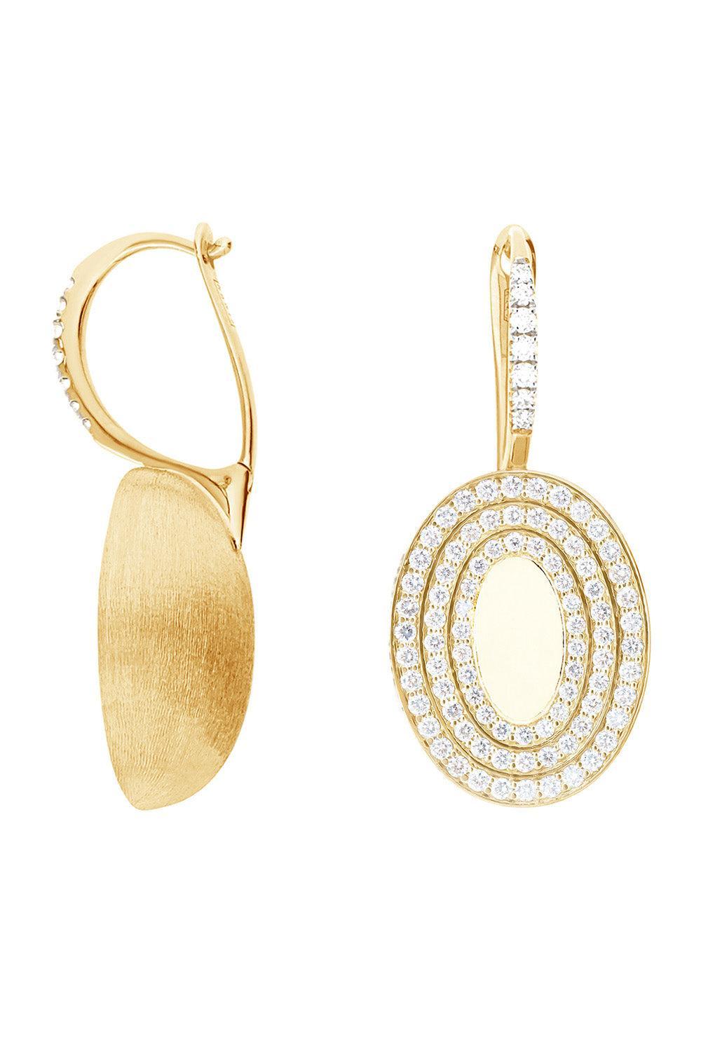  Diamond Boules Sway Drop Earrings-YELLOW GOLD-JEWELRYFINE JEWELEARRING-NANIS 