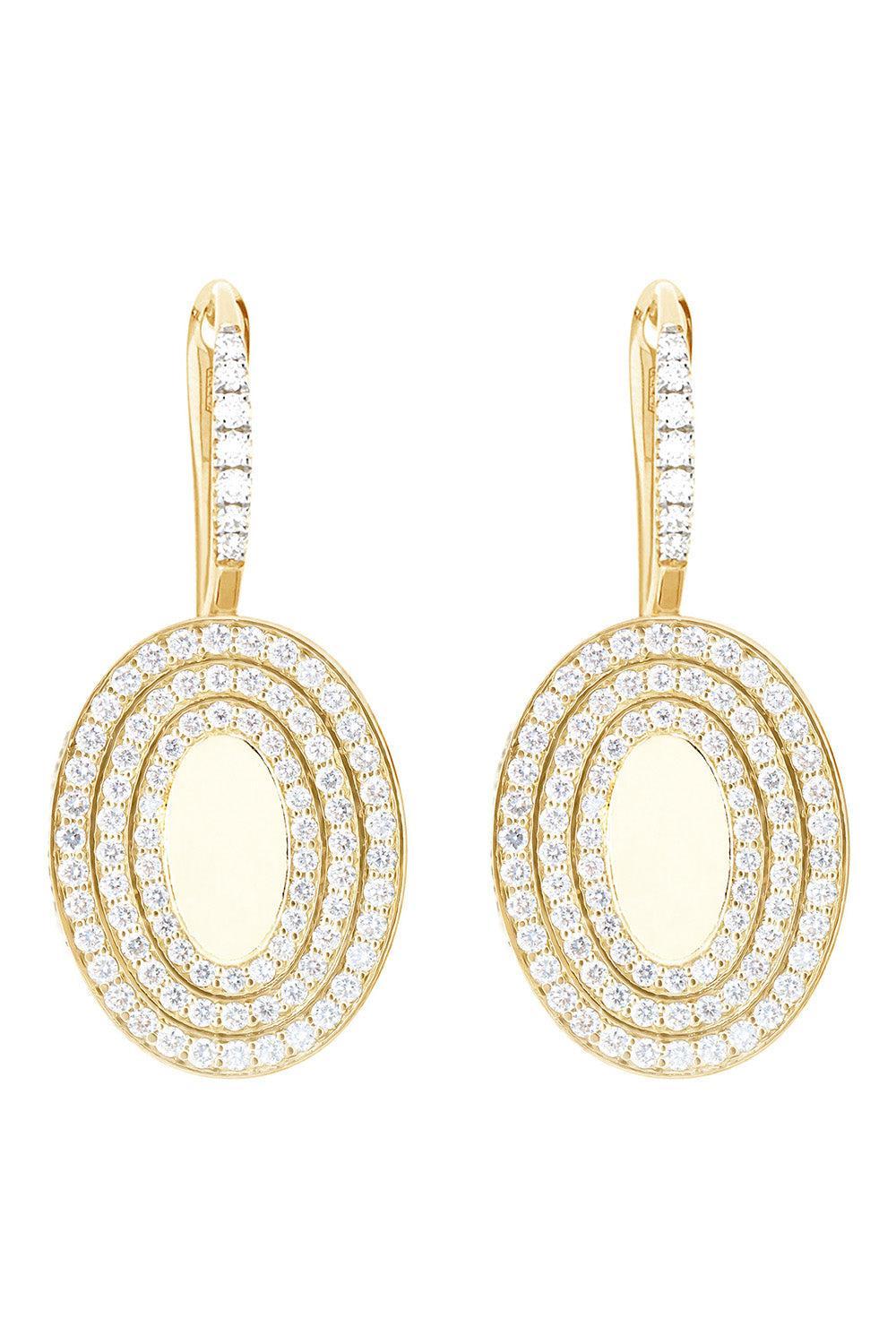  Diamond Boules Sway Drop Earrings-YELLOW GOLD-JEWELRYFINE JEWELEARRING-NANIS 