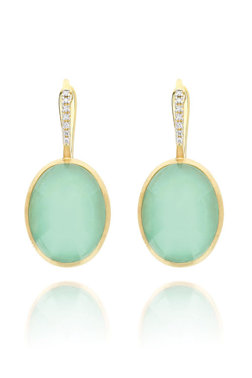 Large "Boules" Lattementa Earrings-YELLOW GOLD-JEWELRYFINE JEWELEARRING-NANIS