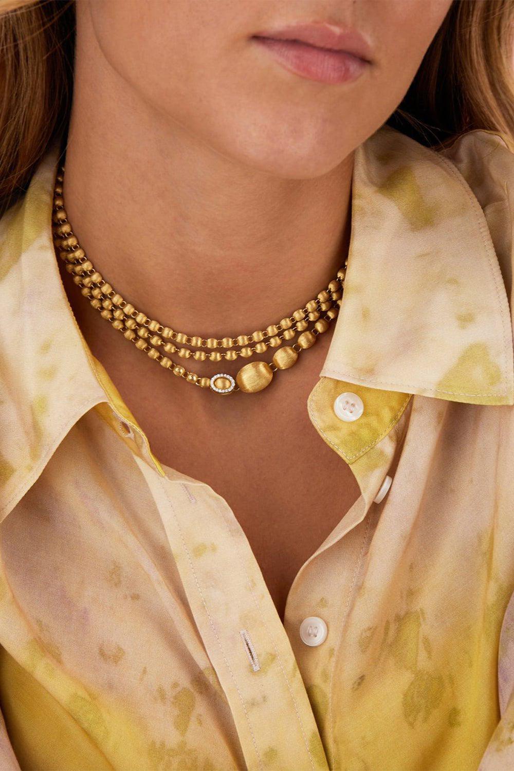 NANIS-Ivy Convertible Statement Necklace-YELLOW GOLD