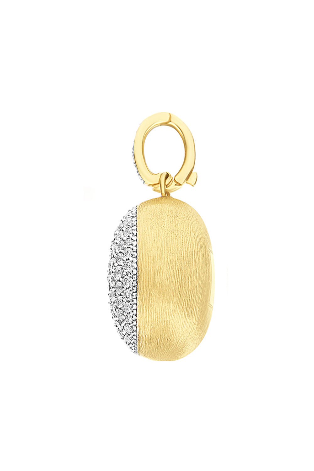 NANIS-"Boules" Large Diamond Charm-YELLOW GOLD