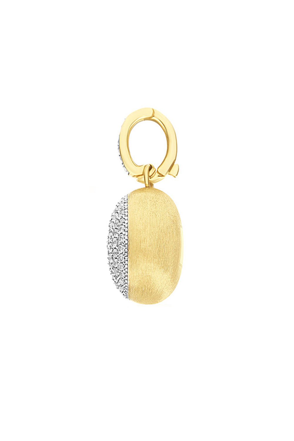 NANIS-"Boules" Small Diamond Charm-YELLOW GOLD