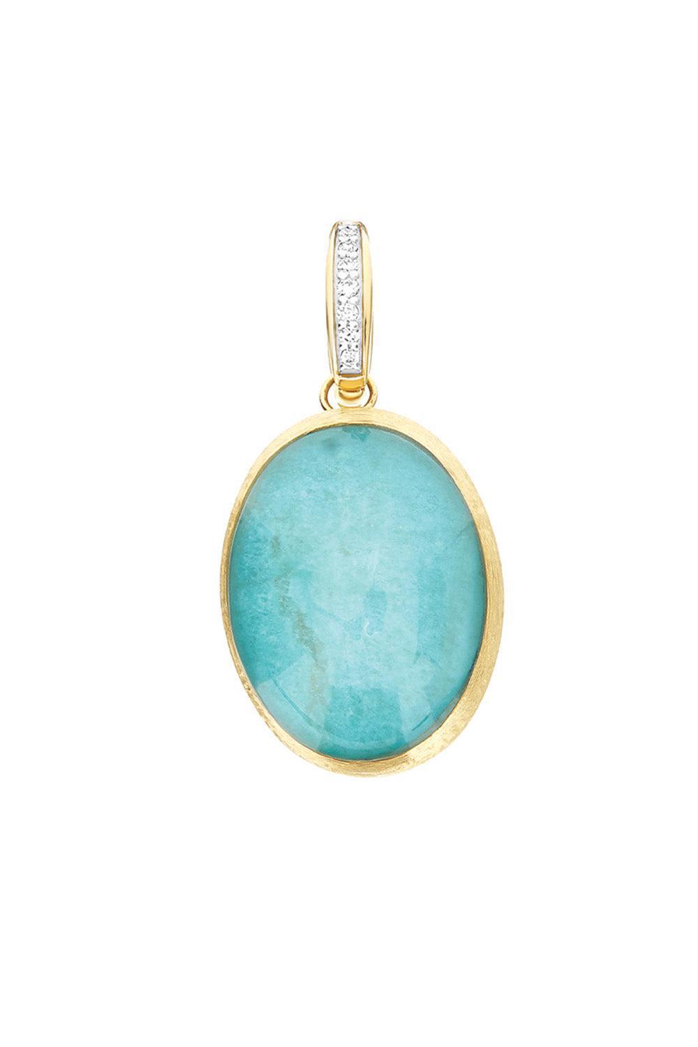 Large Amazonite Boules Anice Charm-YELLOW GOLD-JEWELRYFINE JEWELPENDANT-NANIS
