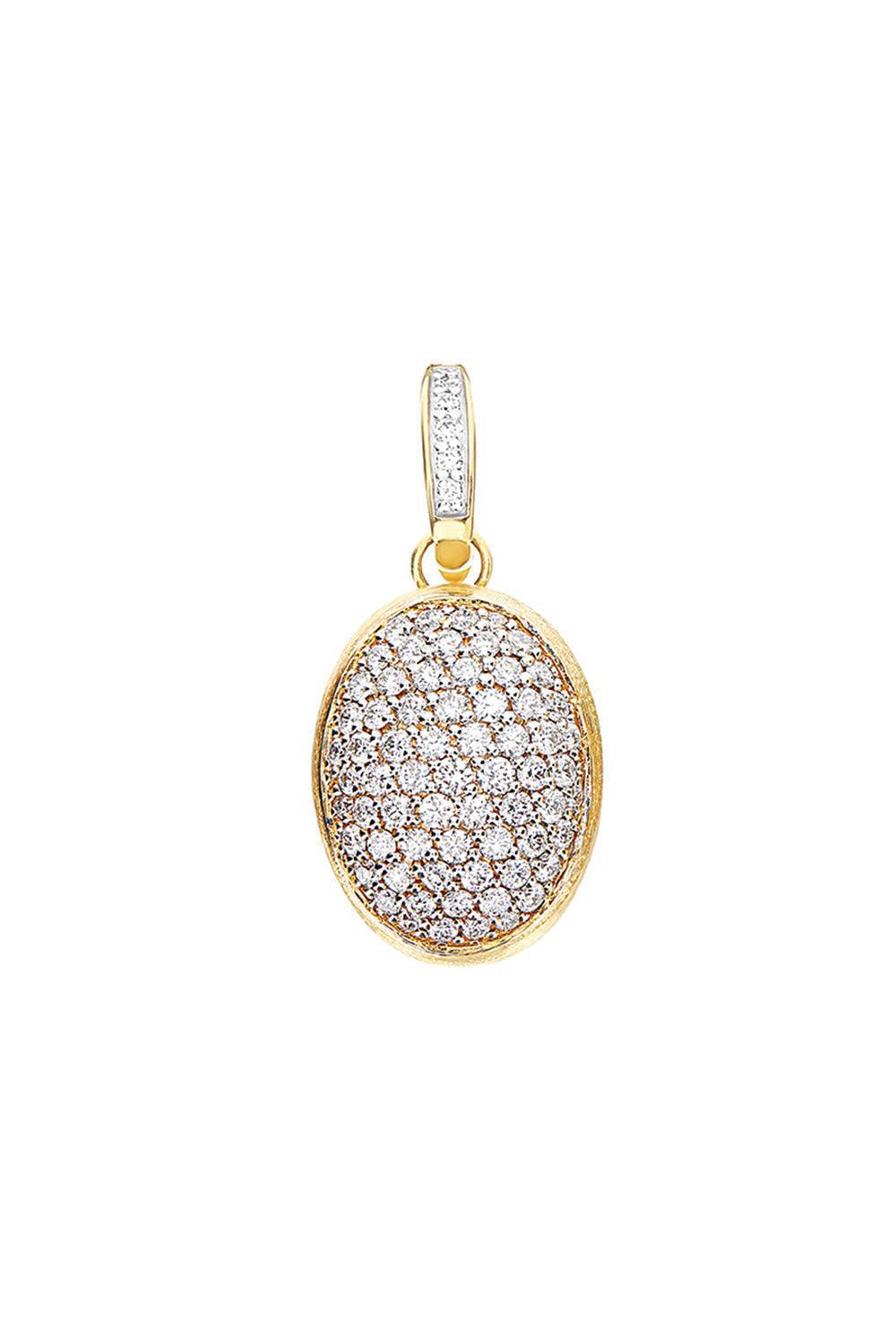 Medium "Boules" Diamond Charm-YELLOW GOLD-JEWELRYFINE JEWELPENDANT-NANIS