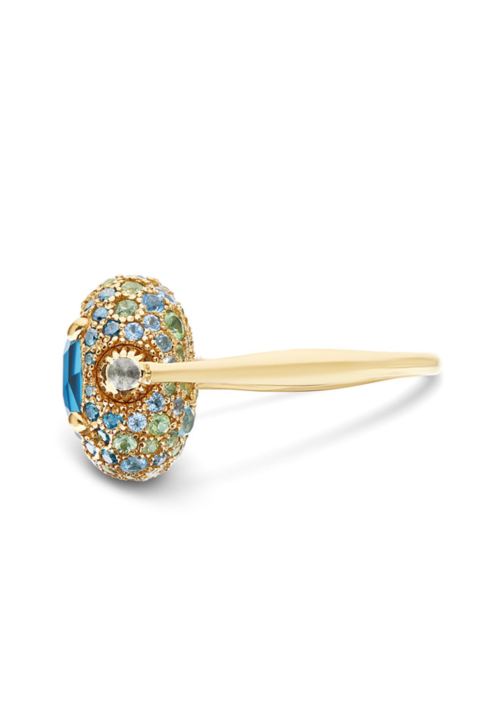 NANIS-Reverse Medium Ring-YELLOW GOLD