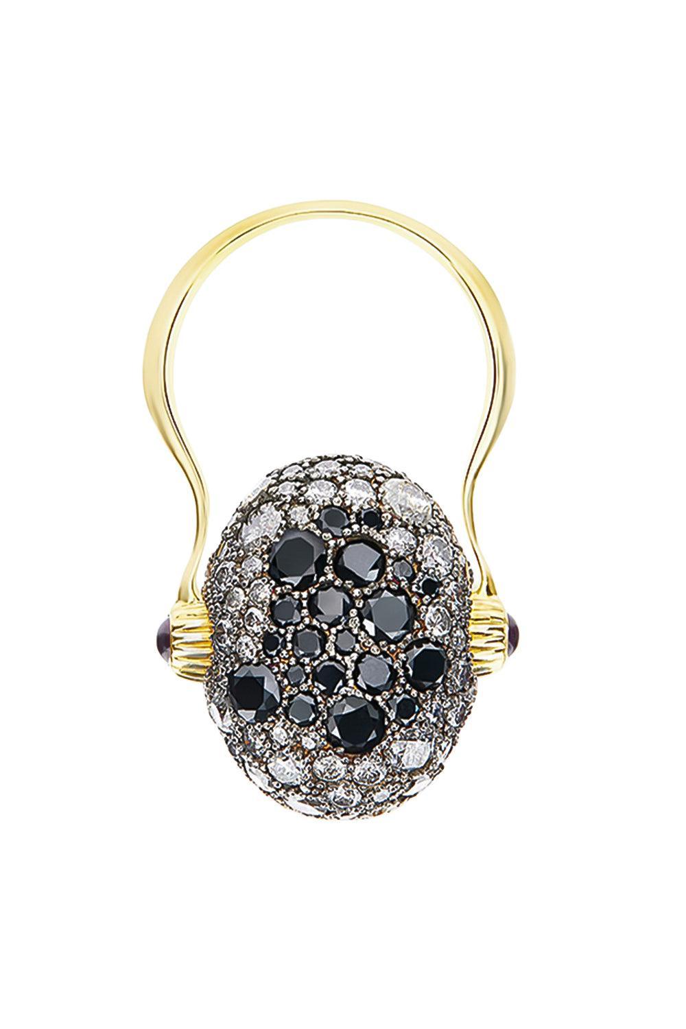 Diamond Ruby Reverse Double Face Ring-YELLOW GOLD-6.5-JEWELRYFINE JEWELRING-NANIS