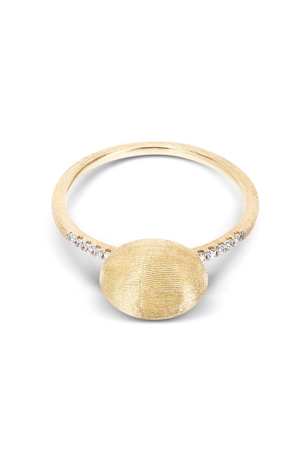 NANIS-Elite Engraved Boule Ring-YELLOW GOLD