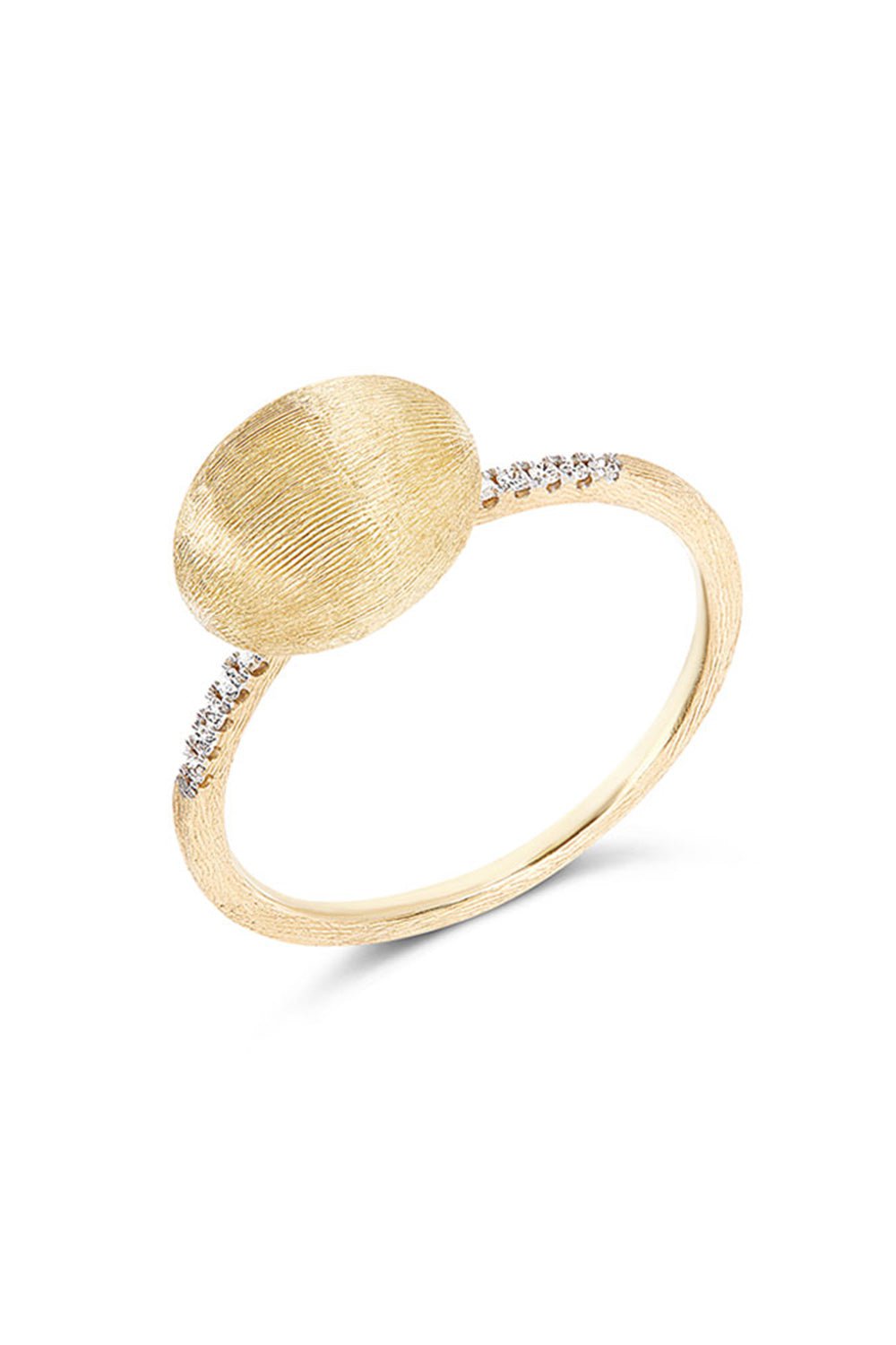 NANIS-Elite Engraved Boule Ring-YELLOW GOLD